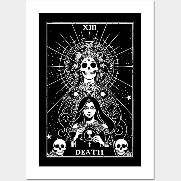 Tarot card collection "Death" Wall Art by Helgar